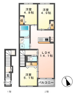 【間取り】 | ラピュラフォレスト | 【ラピュラフォレスト】