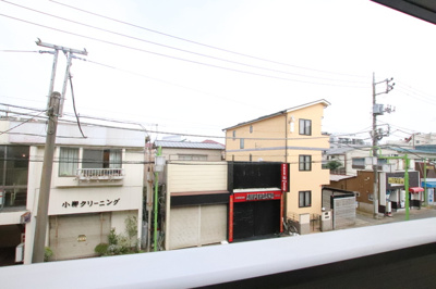 室内からの眺望です