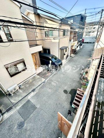 大阪市淀川区木川西３丁目のテラスの展望