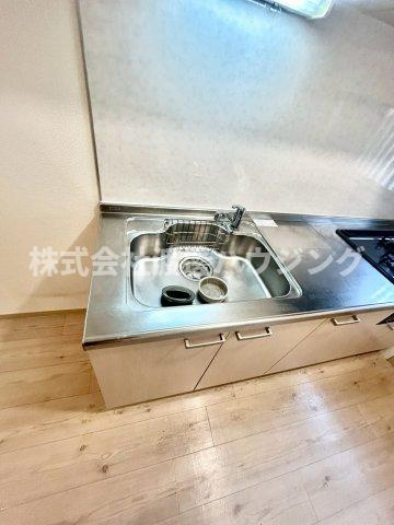 大阪市淀川区木川西３丁目のテラスのキッチン