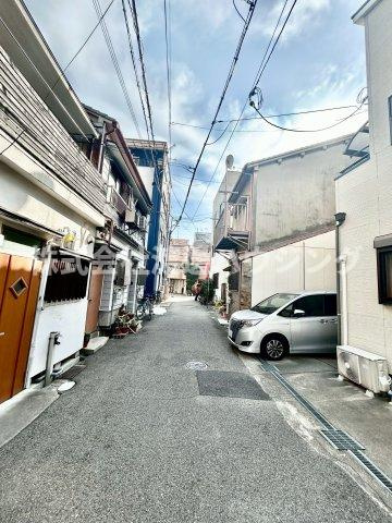 大阪市淀川区木川西３丁目のテラスの周辺