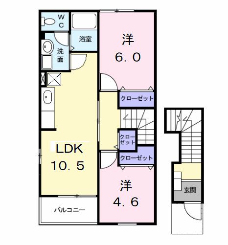アンテプリマの間取り