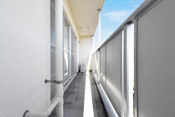 ビレッジハウス富山北1号棟のバルコニー|ビレッジハウスの同一物件・同一タイプの間取りの写真です