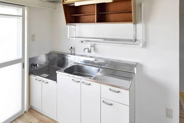 ビレッジハウス富山北1号棟のキッチン|ビレッジハウスの同一物件・同一タイプの間取りの写真です