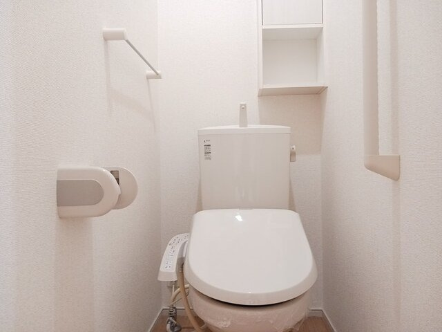 Ｃｏｌｏｒｅｒ　城川原のトイレ|落ち着いた色調のトイレです