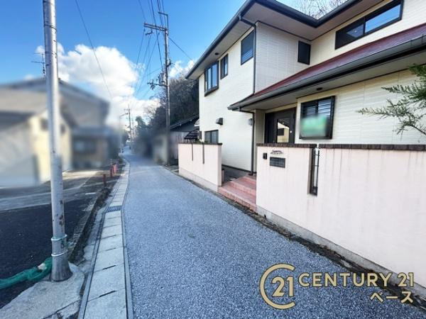 生駒郡平群町信貴山　一戸建の前面道路含む現地写真|■現地撮影写真■緑豊かな気持ちの良い住環境！
