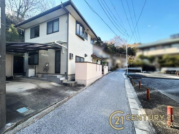 生駒郡平群町信貴山　一戸建の前面道路含む現地写真|■現地撮影写真■自然美しい住環境で気分もリフレッシュ！