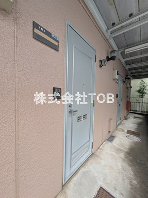 【その他】 | メゾンジュネスｰ松原4丁目- | 玄関扉