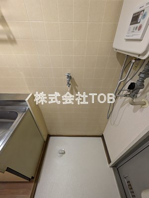 【設備】 | メゾンジュネスｰ松原4丁目- | 洗濯機置き場