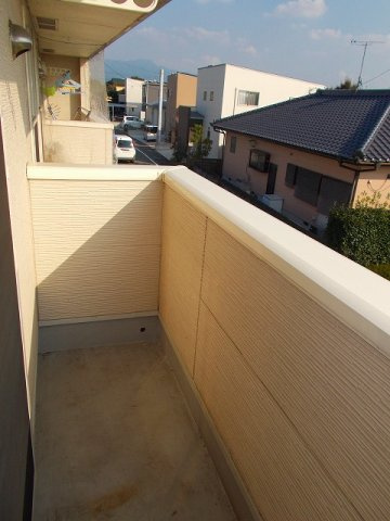 ソレイユⅠのバルコニー