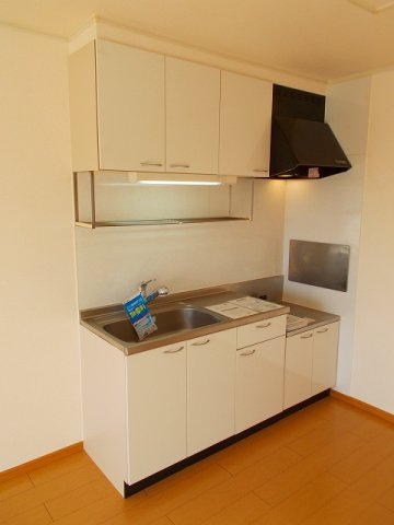 ソレイユⅠのキッチン