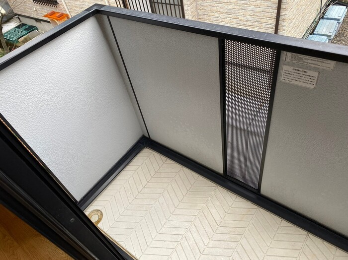 シャルマンドミールのバルコニー