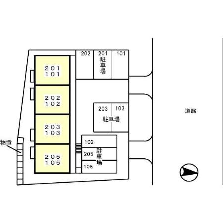 シャルマンドミールの区画図