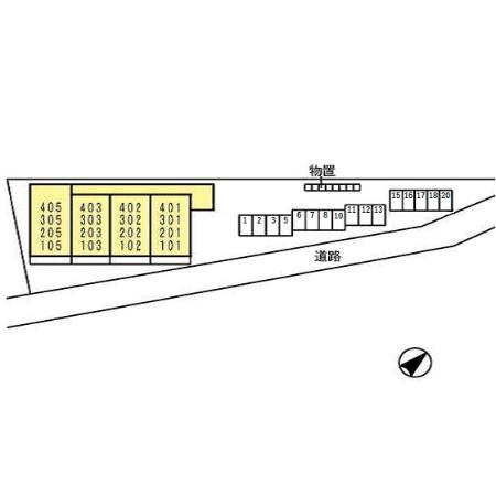 グラン・マ・アネックスの区画図