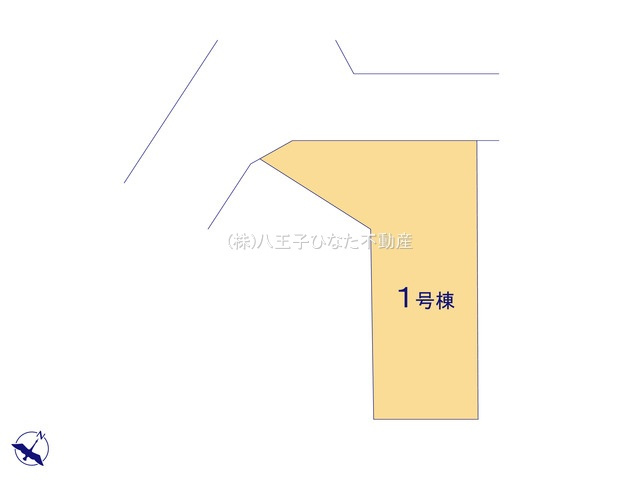 『八王子市新築戸建て』八王子市追分町18-10【仲介手数料無料】　１期の区画図|～仲介手数料無料☆八王子ひなた不動産～八王子市追分町　新築戸建て