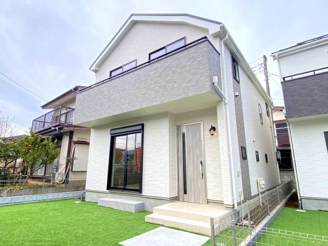 祝　成約済み　八王子市　寺田町　新築戸建ての外観|～仲介手数料無料☆八王子ひなた不動産～八王子市寺田町　新築戸建て