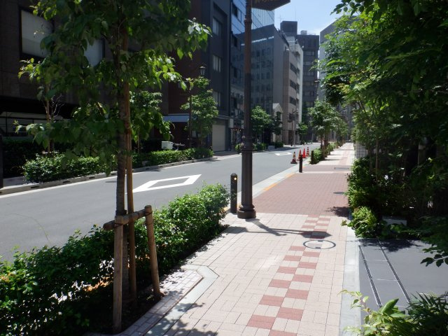 インプレスト東京八丁堀ル・サンクのその他|前面道路