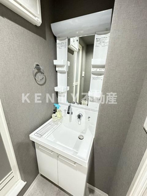 【洗面所】 | レピュア池上レジデンス | ゆったりとスペースのある洗面所