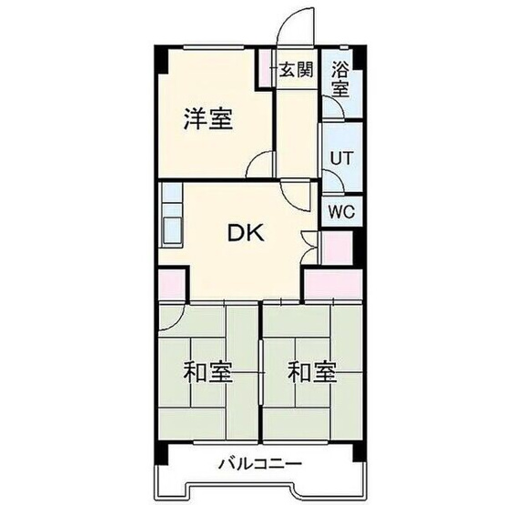【間取り】 | コーポ朝日
