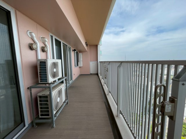 アーバンドックパークシティ豊洲タワーA棟のバルコニー