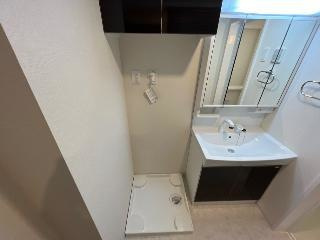 八街市八街にアパートⅡ期新築工事の洗面所|※画像はイメージです