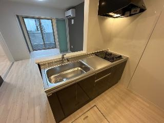 八街市八街にアパートⅡ期新築工事のキッチン|※画像はイメージです