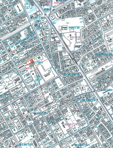 グランソフィア狭山富士見Ⅰ　A号棟の地図