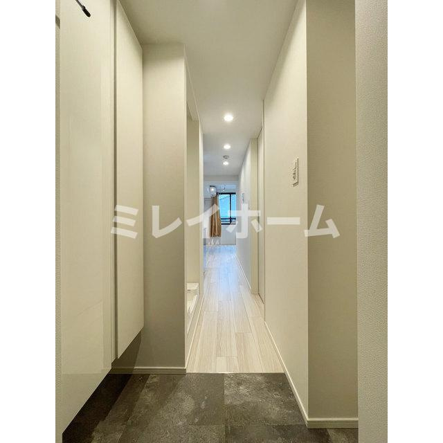 ミリアレジデンス品川中延の玄関