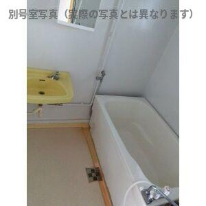 豊山住宅の洗面所