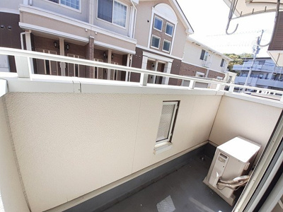 【バルコニー】 | スマイル　タウンＡ | バルコニー付きです
