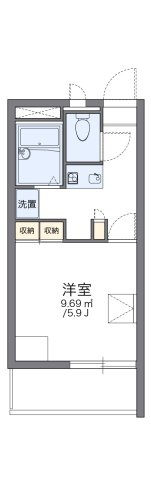 加古川市平岡町一色の賃貸マンションの間取り