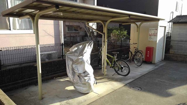 加古郡播磨町南大中２丁目のアパートのその他|駐輪場