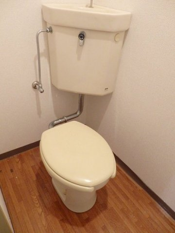 グリーンピア中西Ａのトイレ|落ち着いた色調のトイレです