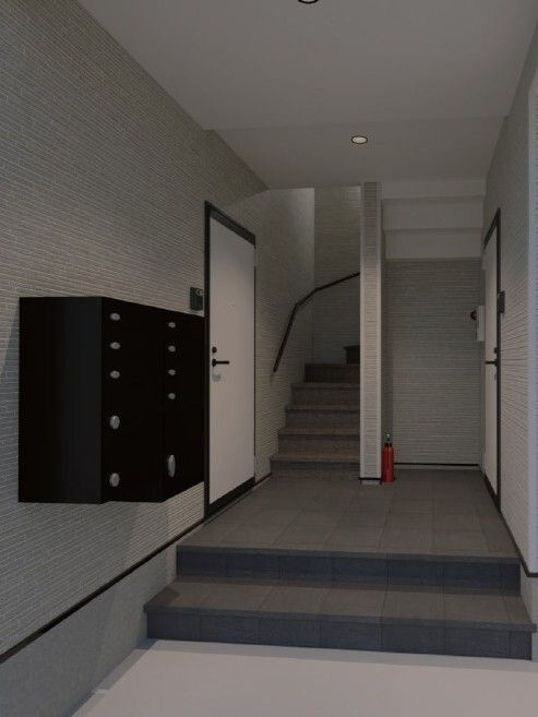 グロリア小岩の玄関