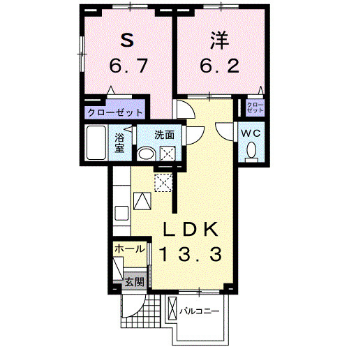 ジュビリー　ハウスの間取り