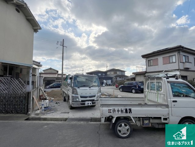 明石市魚住町西岡　第22期　新築一戸建ての外観|周辺は落ち着いた街並みの住宅地！子育てがしやすい住環境です！まだ未完成ですが、現地でしかわからない事もございます。是非一度ご覧ください。