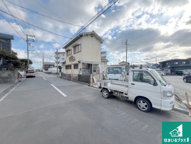 明石市魚住町西岡　第22期　新築一戸建ての前面道路含む現地写真|周辺は落ち着いた街並みの住宅地！子育てがしやすい住環境です！まだ未完成ですが、現地でしかわからない事もございます。是非一度ご覧ください。