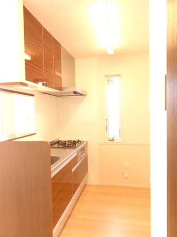 ソレイユ　ルヴァン　B棟のキッチン