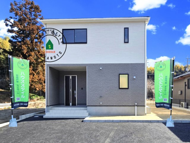 合志市野々島第3-1棟（1号棟）の外観|デザイン性のある外観です。