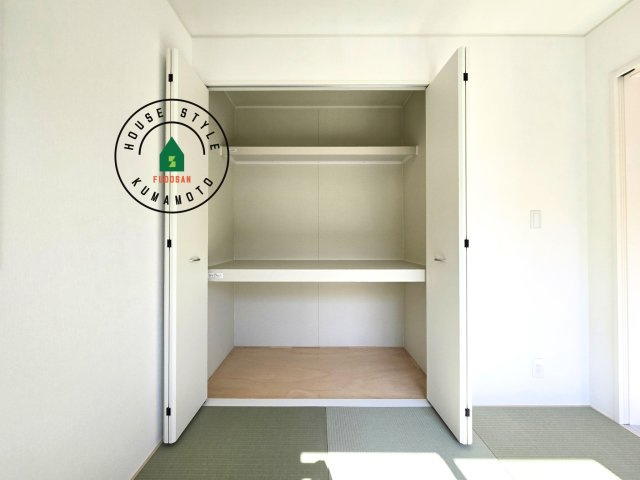 合志市野々島第3-1棟（1号棟）の収納|収納には困りません。