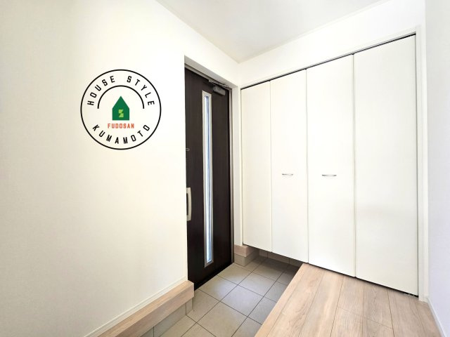 合志市野々島第3-1棟（1号棟）の防犯設備|二重ロックでしっかり防犯対策ができます。