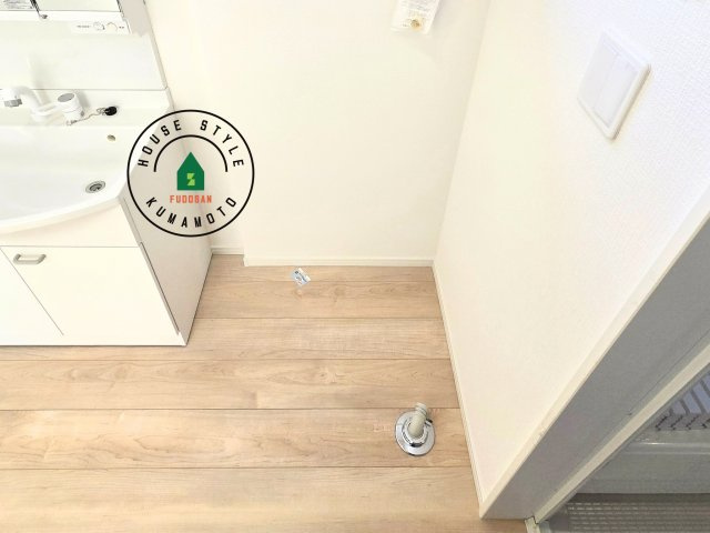 合志市野々島第3-1棟（1号棟）のランドリースペース|ランドリースペースとなります。広々して有効的にご使用できます。 