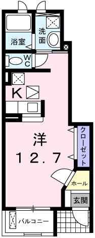 ティエラ・アサヒの間取り