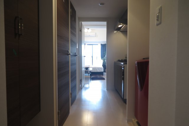 ラグゼ難波西Ⅰの玄関