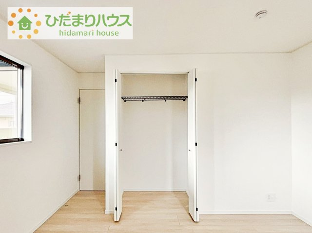 【収納】 | つくば市若葉第11　新築戸建 | クローゼットタイプの収納は荷物がどこにあるかすぐに見つかります！