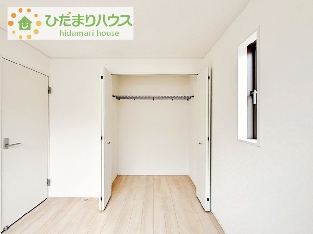 【収納】 | つくば市若葉第11　新築戸建 | 全室にクローゼットが付いていて、お部屋の住空間もスッキリ広々使えそうです(^^)