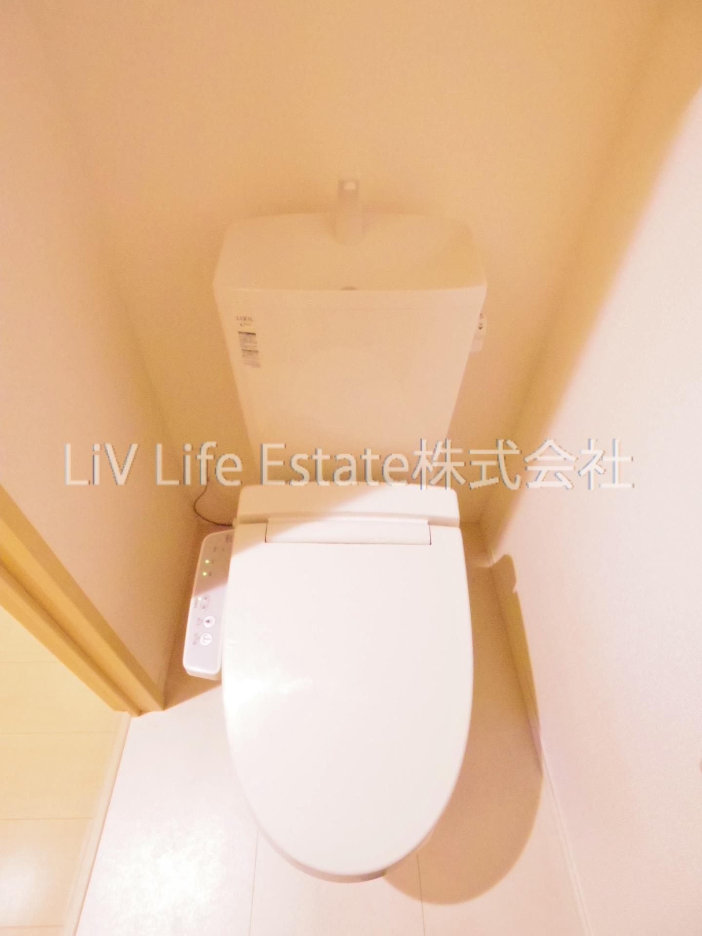 東村山市萩山町３丁目のアパートのトイレ