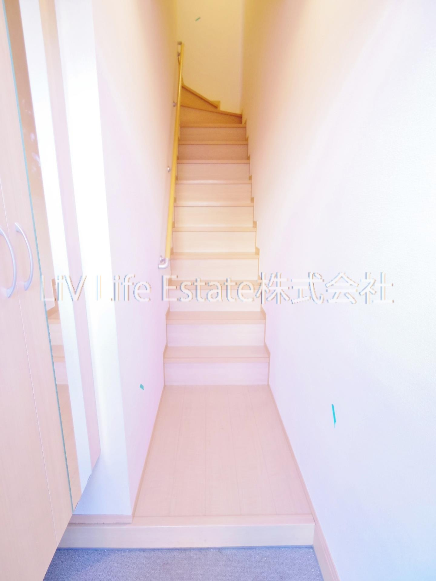 東村山市萩山町３丁目のアパートの玄関