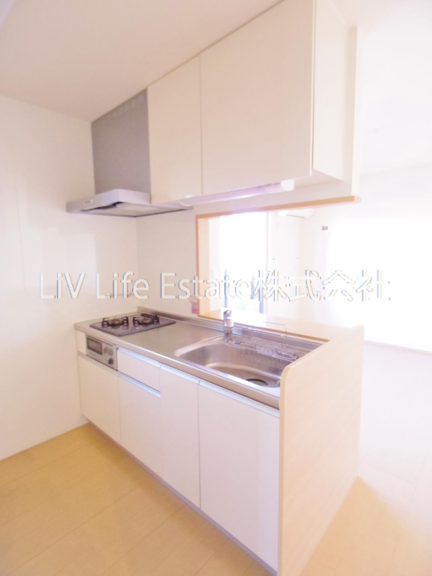 東村山市萩山町３丁目のアパートのキッチン