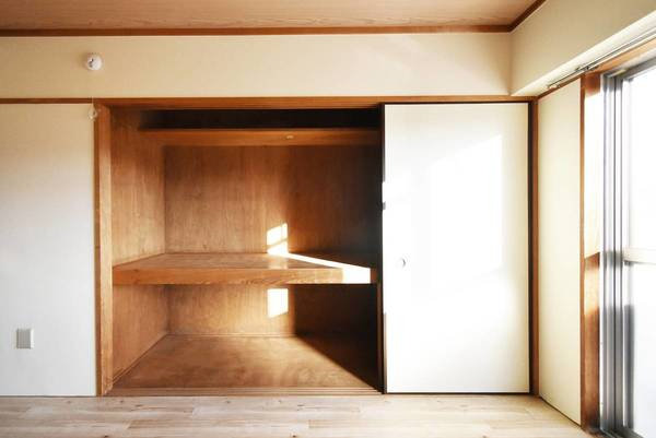 ビレッジハウス大谷5号棟の収納|ビレッジハウスの同一物件・同一タイプの間取りの写真です